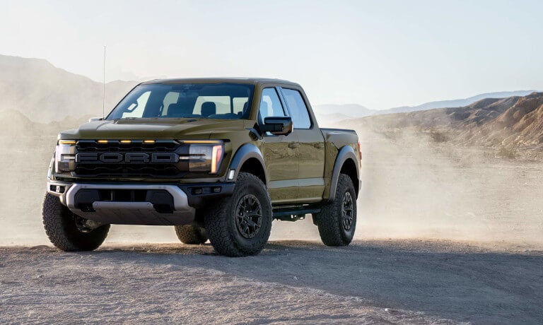 2026 Ford F-150 in dusty desert