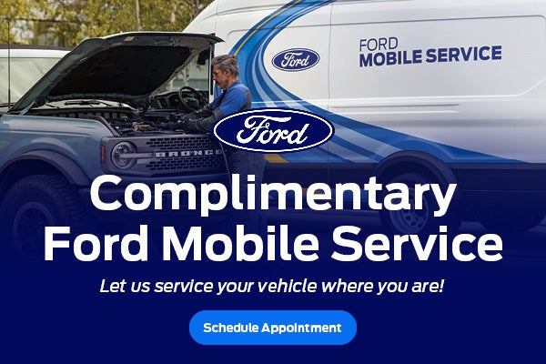Schedule Complimentary Ford Mobile Service