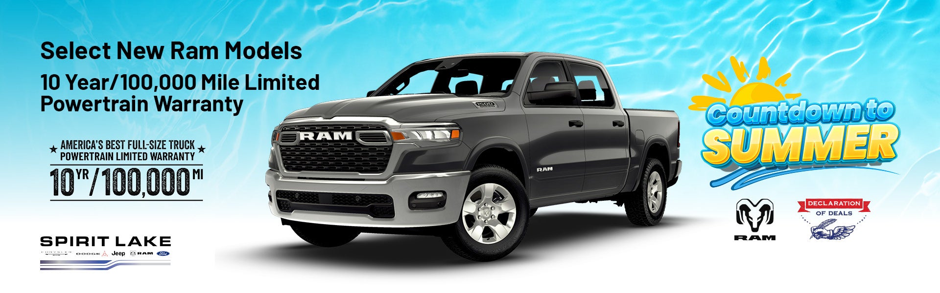 Save on Select RAM Models